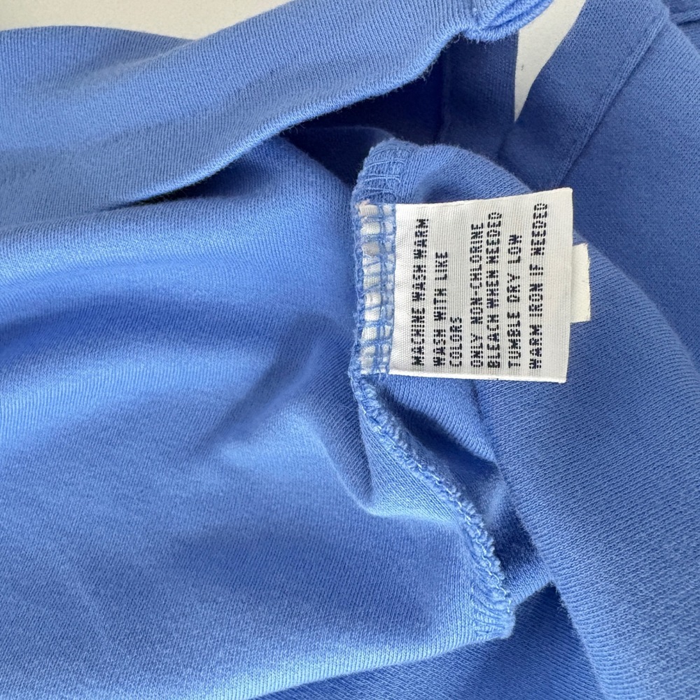 Polo Ralph Lauren Mens XL Custom Fit Short Sleeve Polo Shirt Blue Yellow Pony - Picture 5 of 9